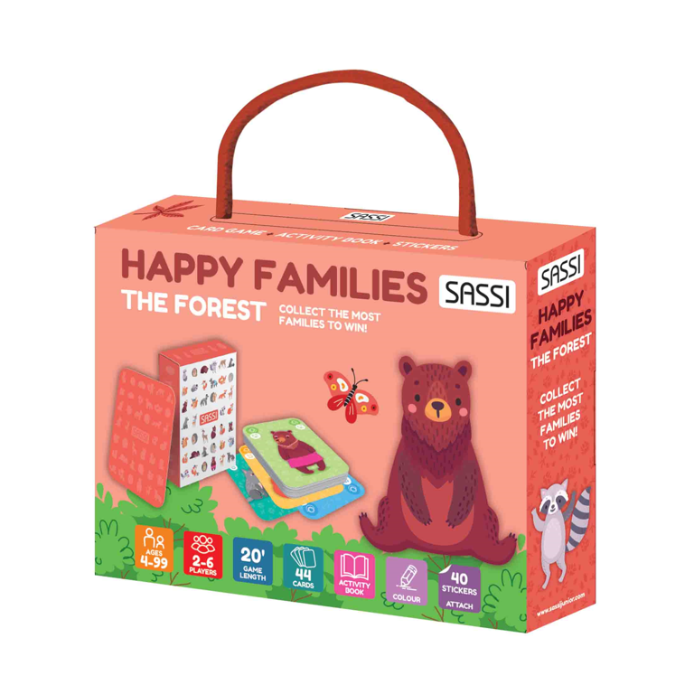 Card Games. Happy Families. The Forest