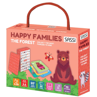 Card Games. Happy Families. The Forest