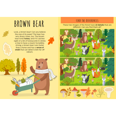 Card Games. Happy Families. The Forest