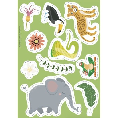 Card Games. Happy Families. The Jungle