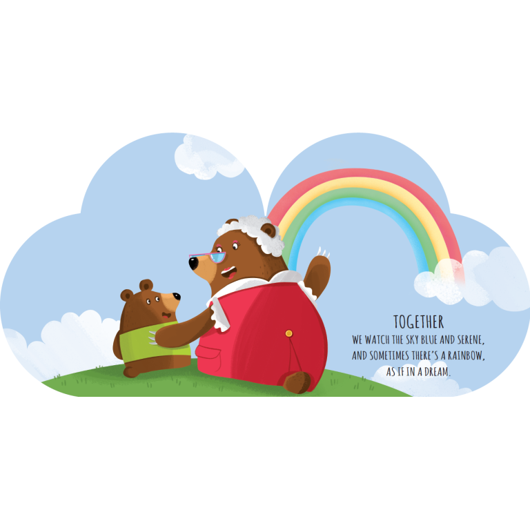 Shaped Books. With Love, Grandma