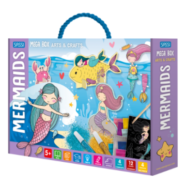 Mega box arts & crafts. Mermaids