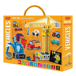 Mega box arts & crafts. Vehicles