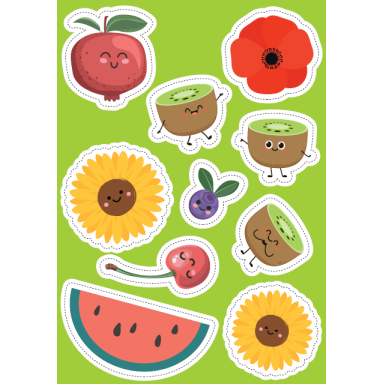 Stickers and Activities. Summer