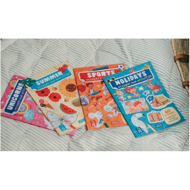 Stickers and Activities. Summer