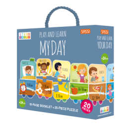 Steam puzzle. Play and learn. My day