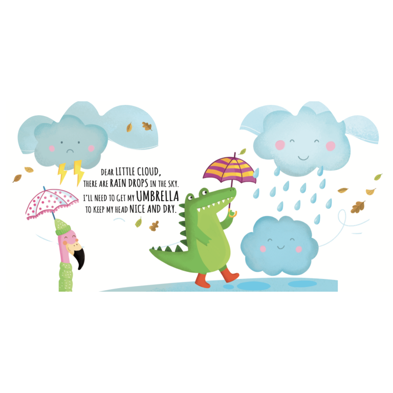 Shaped books. Clouds (Outlet)