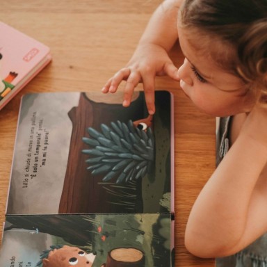 Lillo the Hedgehog Feeling Frightened