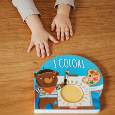 Shaped books. Colours