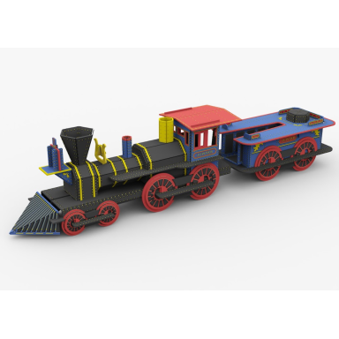 Viaggia, Conosci, Esplora. Costruisci la locomotiva 3D. La storia dei treni