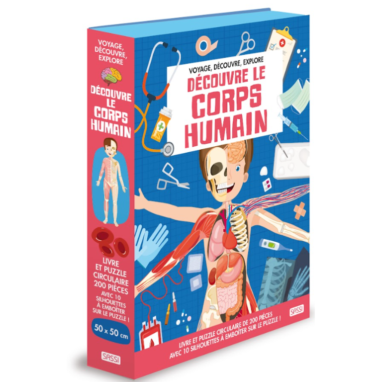 Voyage, découvre, explore. Découvre le corps humain