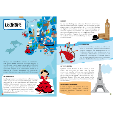 Voyage, découvre, explore. La terre