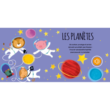 Livre sonore. L'espace