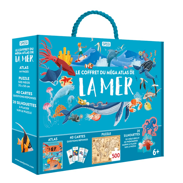 Le coffret du méga atlas de la mer