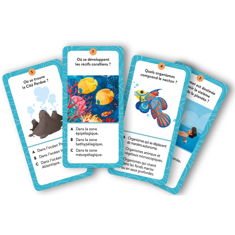 Le coffret du méga atlas de la mer