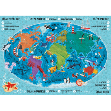 Le coffret du méga atlas de la mer