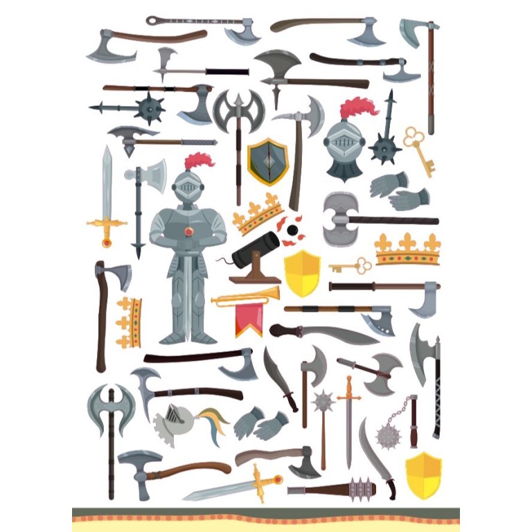 Mes premières activités arts & crafts. Le château des chevaliers