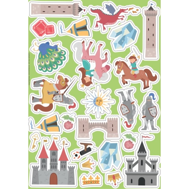 Mes premières activités arts & crafts. Le château des chevaliers