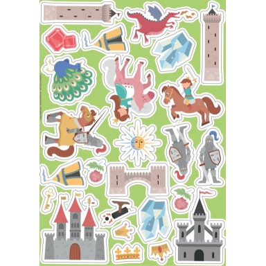 Mes premières activités arts & crafts. Le château des chevaliers