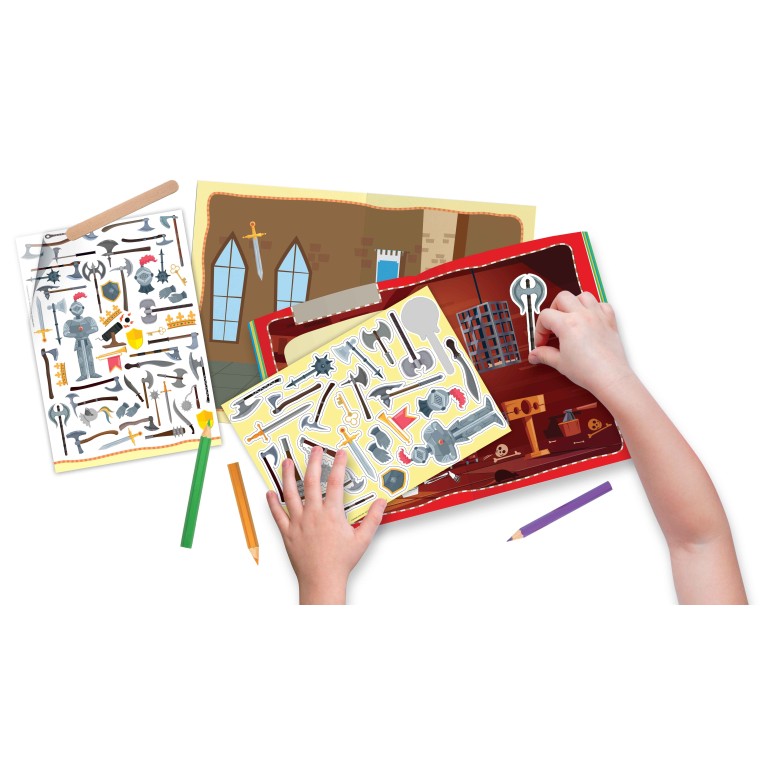 Mes premières activités arts & crafts. Le château des chevaliers