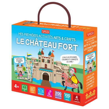 Mes premières activités arts & crafts. Le château des chevaliers