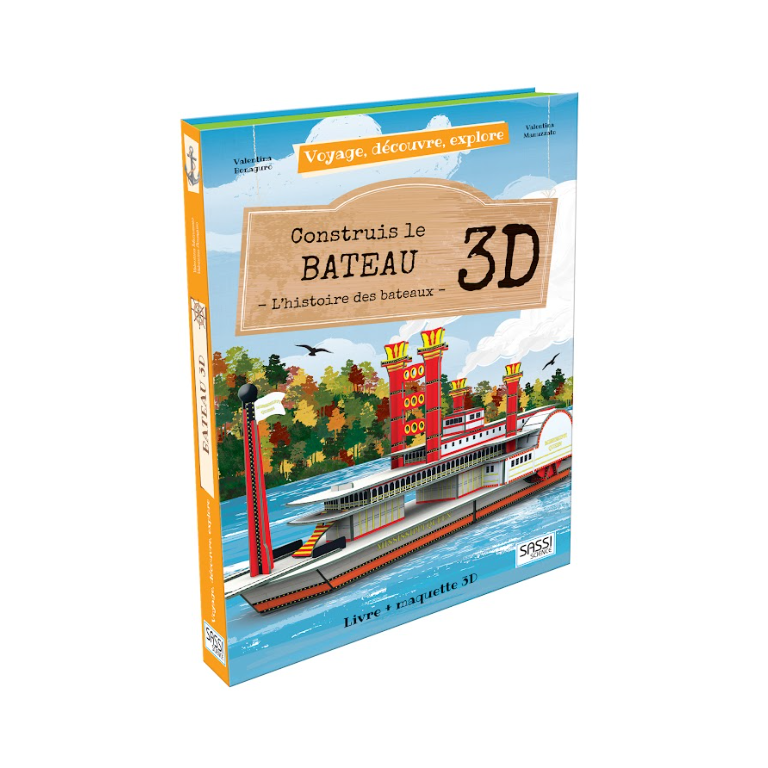 Viaggia, Conosci, Esplora. Costruisci il Battello 3D. La storia delle navi