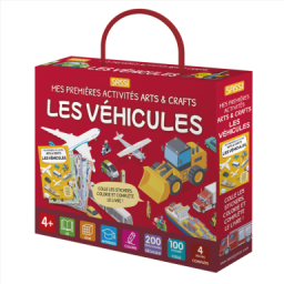 Mes premières activités arts & crafts. Les véhicules