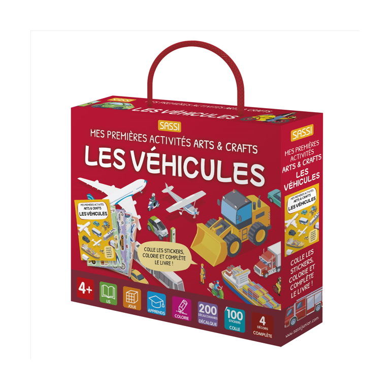 Mes premières activités arts & crafts. Les véhicules