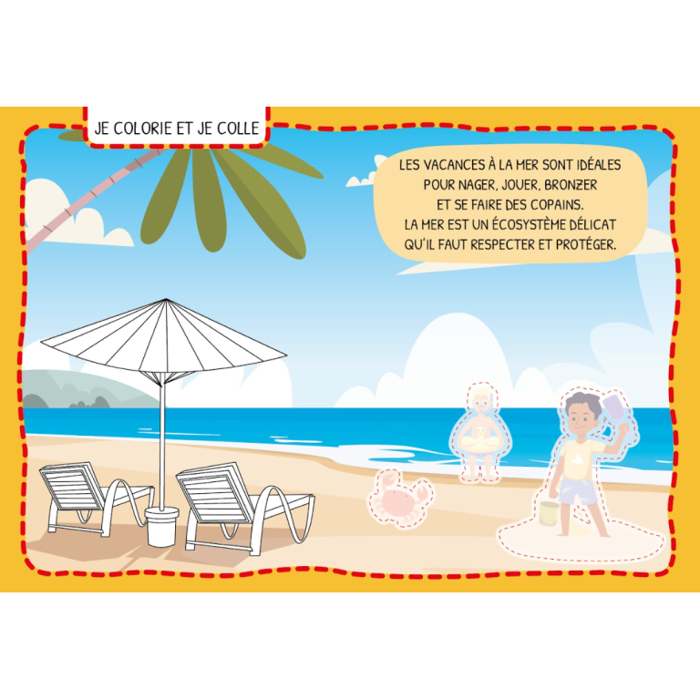 Mes premières activités arts & crafts. Les vacances