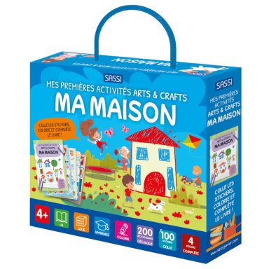 Mes premières activités arts & crafts. Ma maison