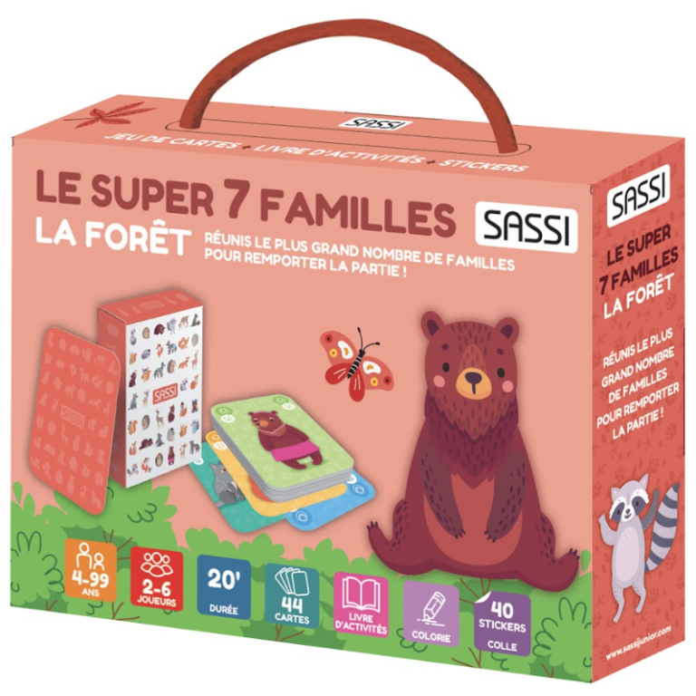 Le super 7 familles. La forêt