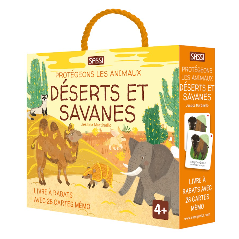 Protégeons les animaux. Déserts et savanes
