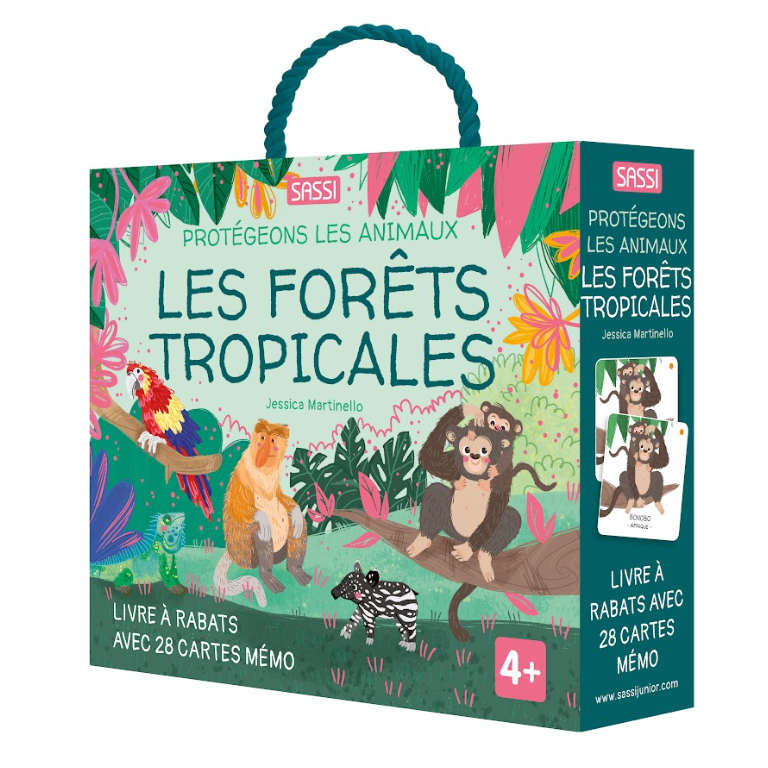 Protégeons les animaux. Les forêts tropicales