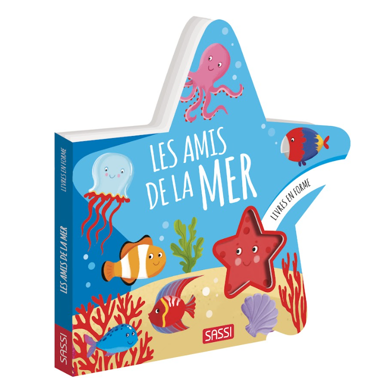 Livres en forme. Les amis de la mer