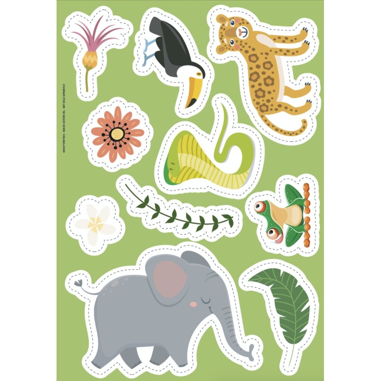 Le super 7 familles. La jungle