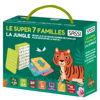 Le super 7 familles. La jungle