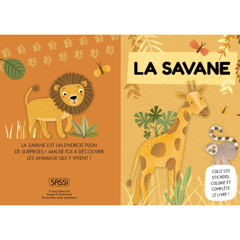 Le super 7 familles. La savane