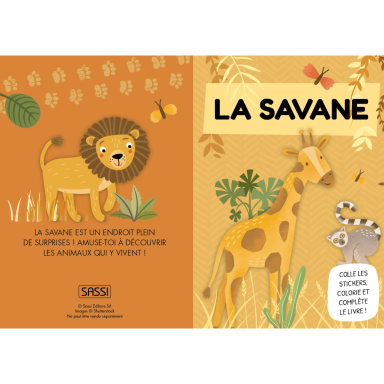 Le super 7 familles. La savane
