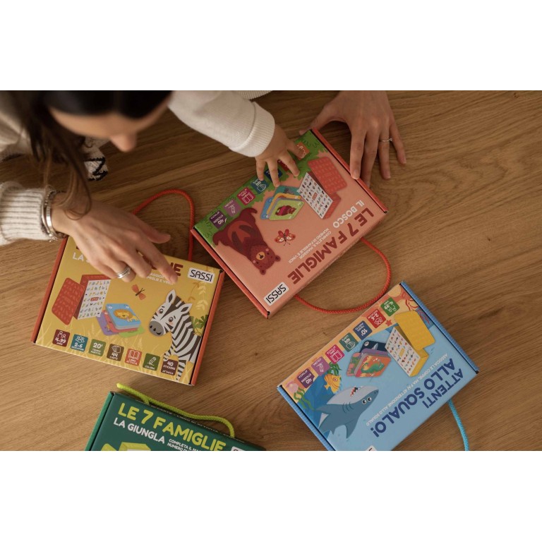 Le super 7 familles. La savane