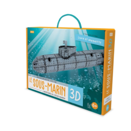 Voyage, découvre, explore Le sous-marin 3D: L'histoire des sous-marins.