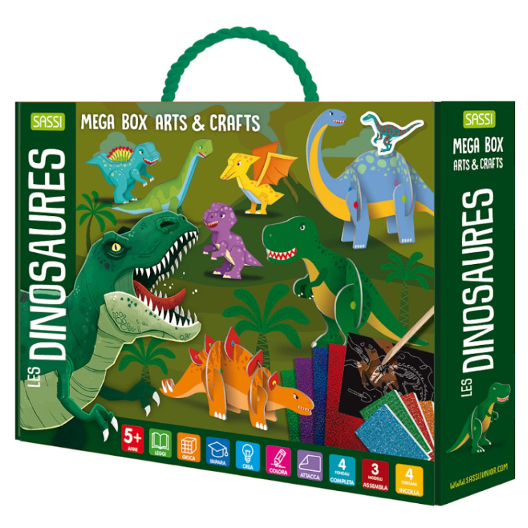Méga arts & crafts. Les dinosaures