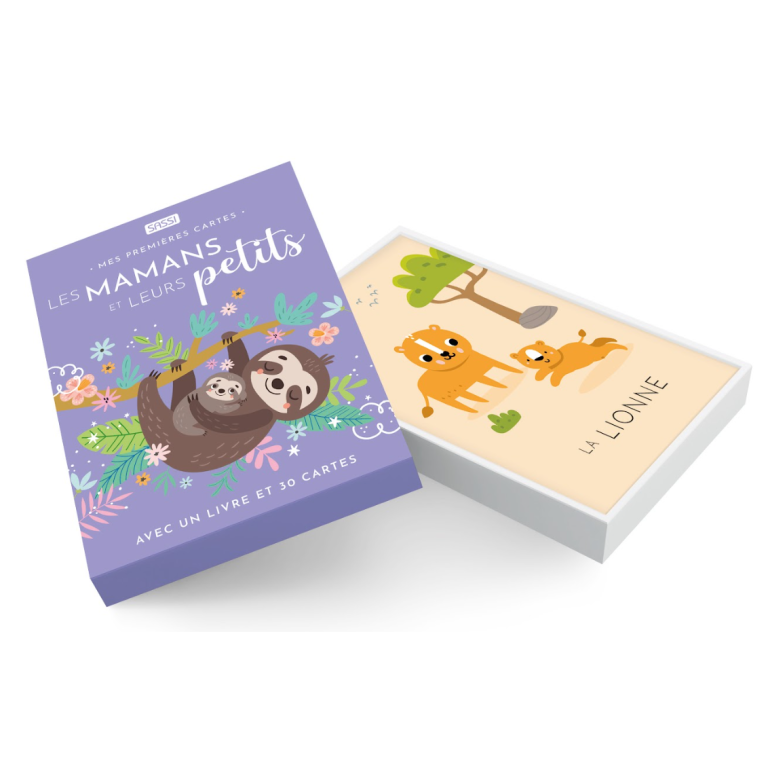 Mes premières cartes. Les mamans et leurs petits