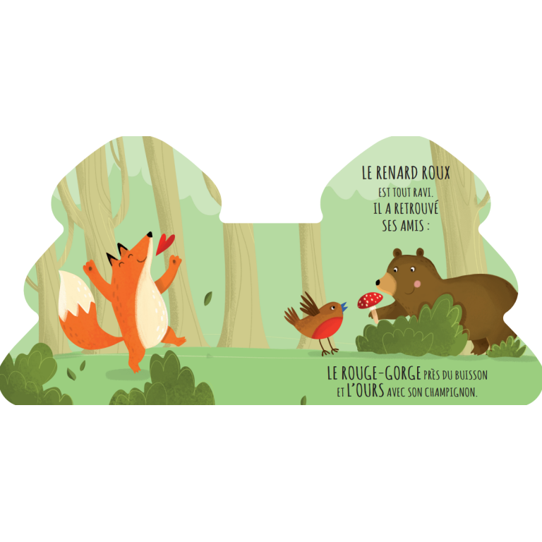 Livres en forme. Les amis de la forêt