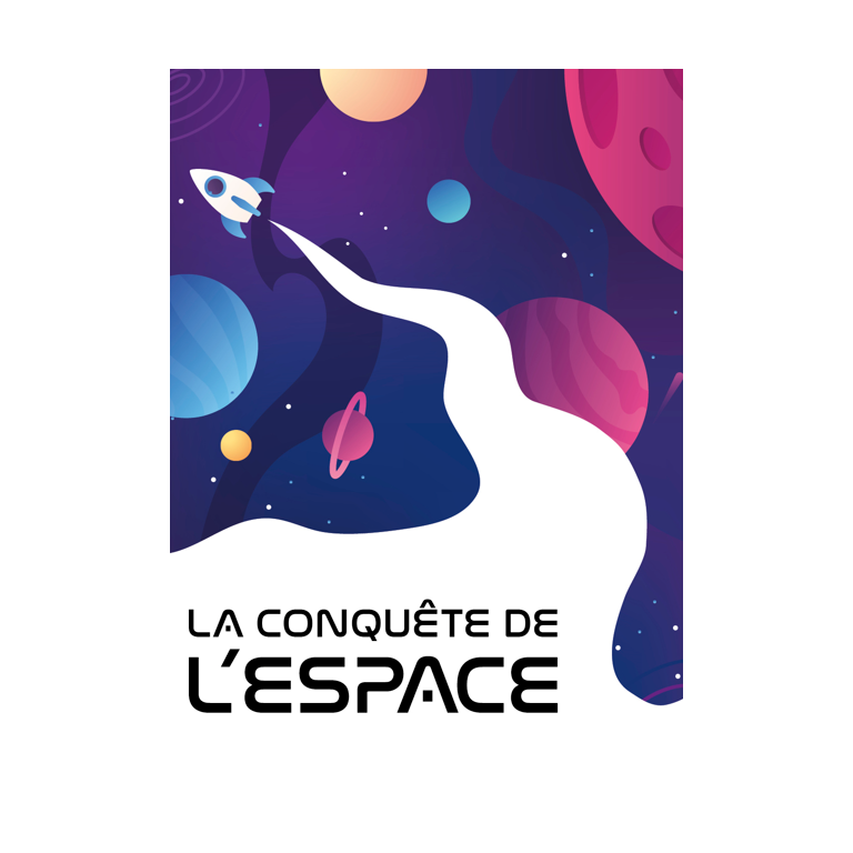 La fusée spatiale 3D e la conquête de l'espace