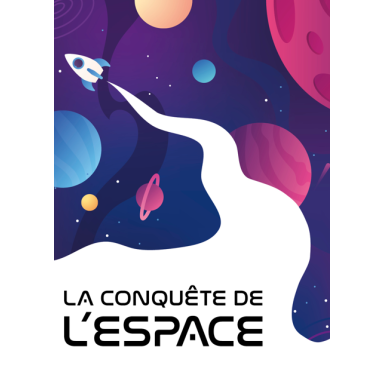 La fusée spatiale 3D e la conquête de l'espace