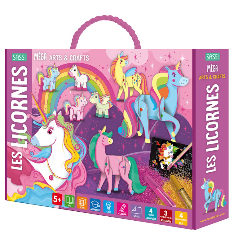 Méga arts & crafts. Les licornes