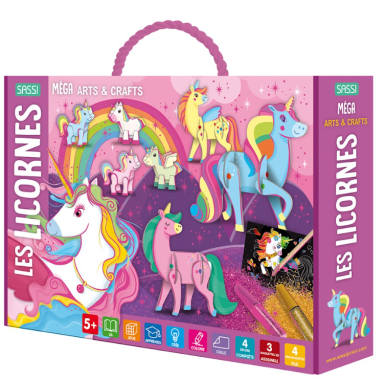 Méga arts & crafts. Les licornes