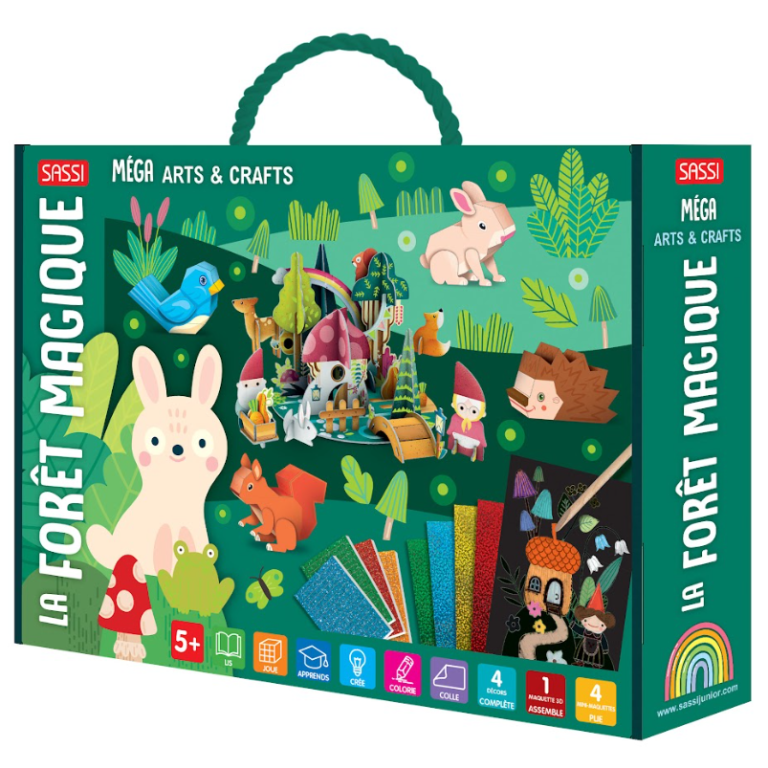 Méga Arts & Crafts. La forêt magique (Outlet)