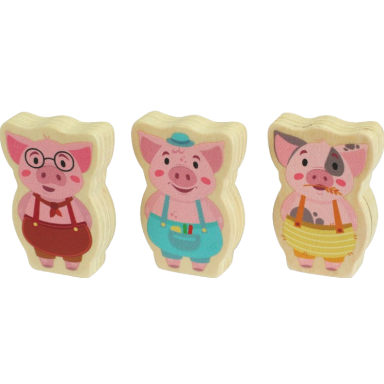 Mes premiers jeux de société. Les 3 petits cochons. Sauve-qui-peut !