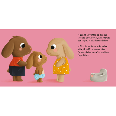 Pas à pas. J'utilise le pot